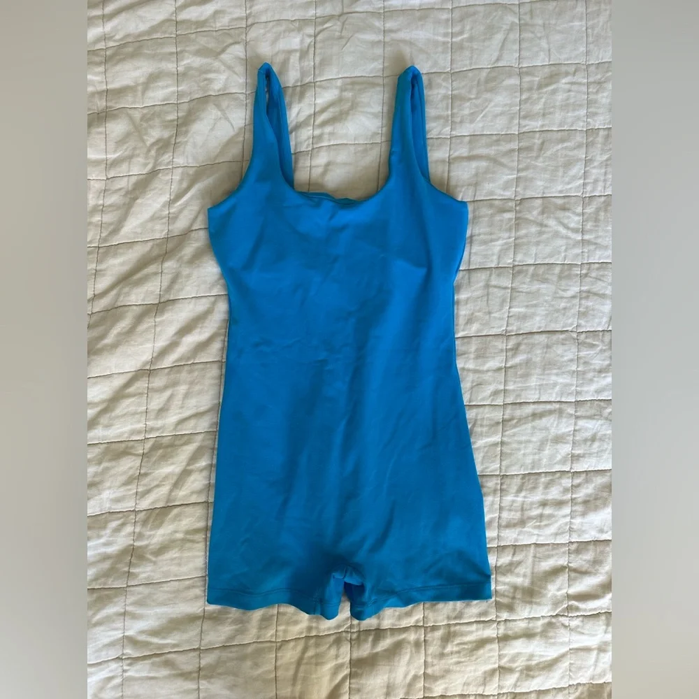Bright Blue Romper Jumpsuit - Picture 1 of 3